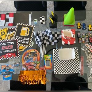 Race car party supplies